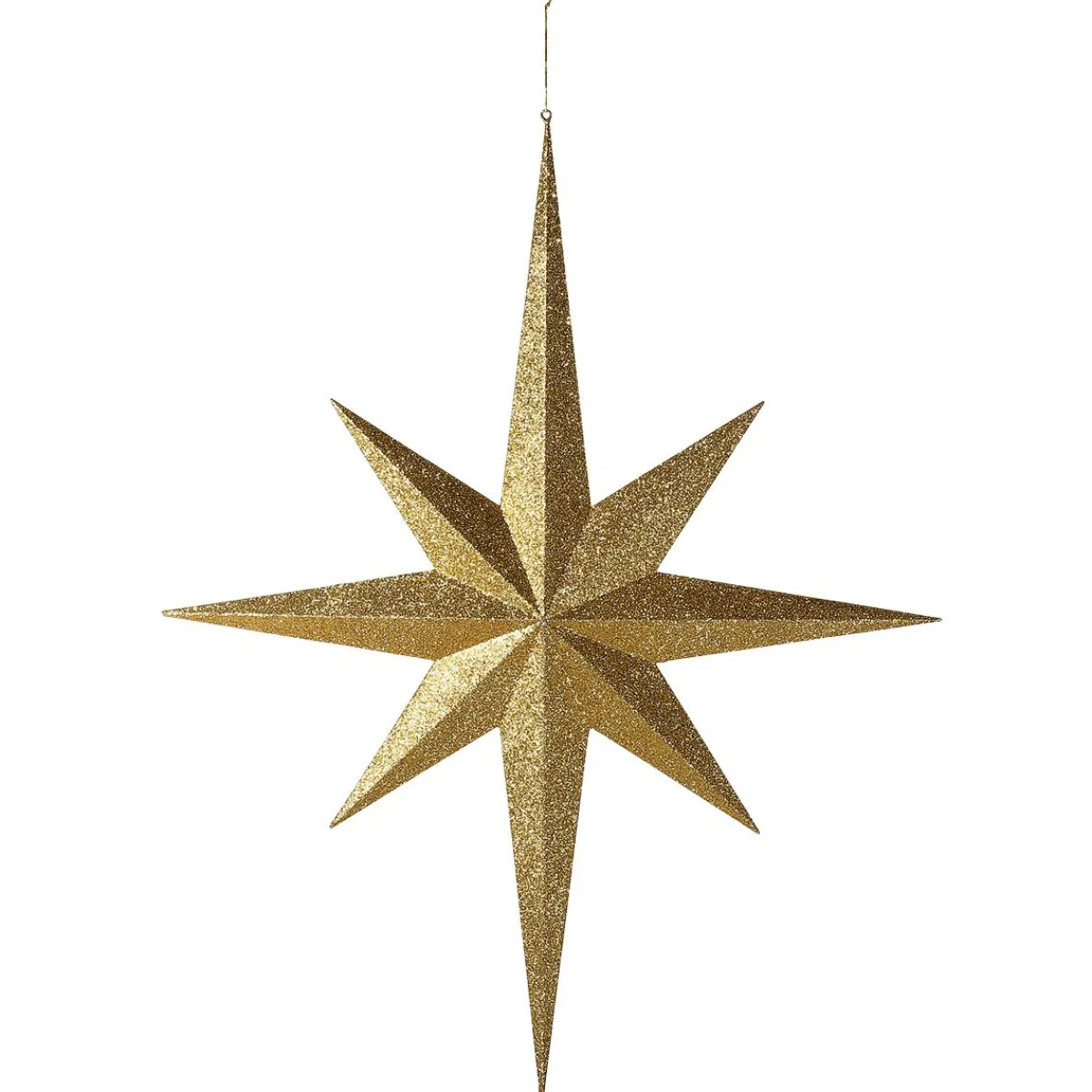 Decoración Navideña Xxl|Estrella De Navidad>DecoWoerner Estrella Decorativa XXL 100 Cm oro