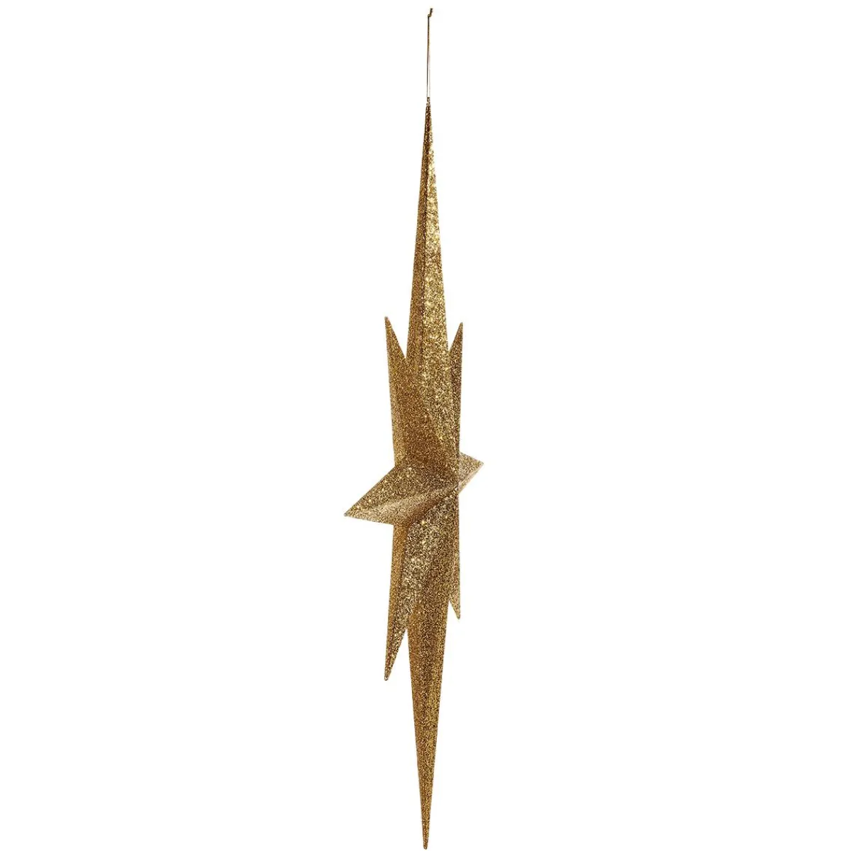 Decoración Navideña Xxl|Estrella De Navidad>DecoWoerner Estrella Decorativa XXL 100 Cm oro