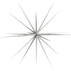 Estrella De Navidad>DecoWoerner Estrella Sputnik, Color Plateado, Ø 60 Cm plata