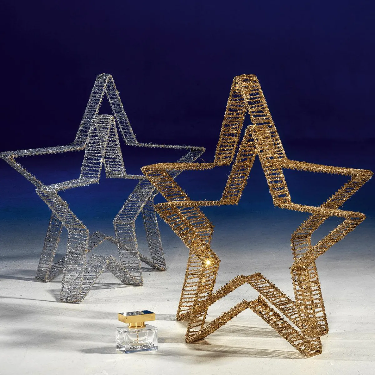 Estrella De Navidad>DecoWoerner Estrellas Decorativas 2 Piezas Ø 40-50 Cm oro