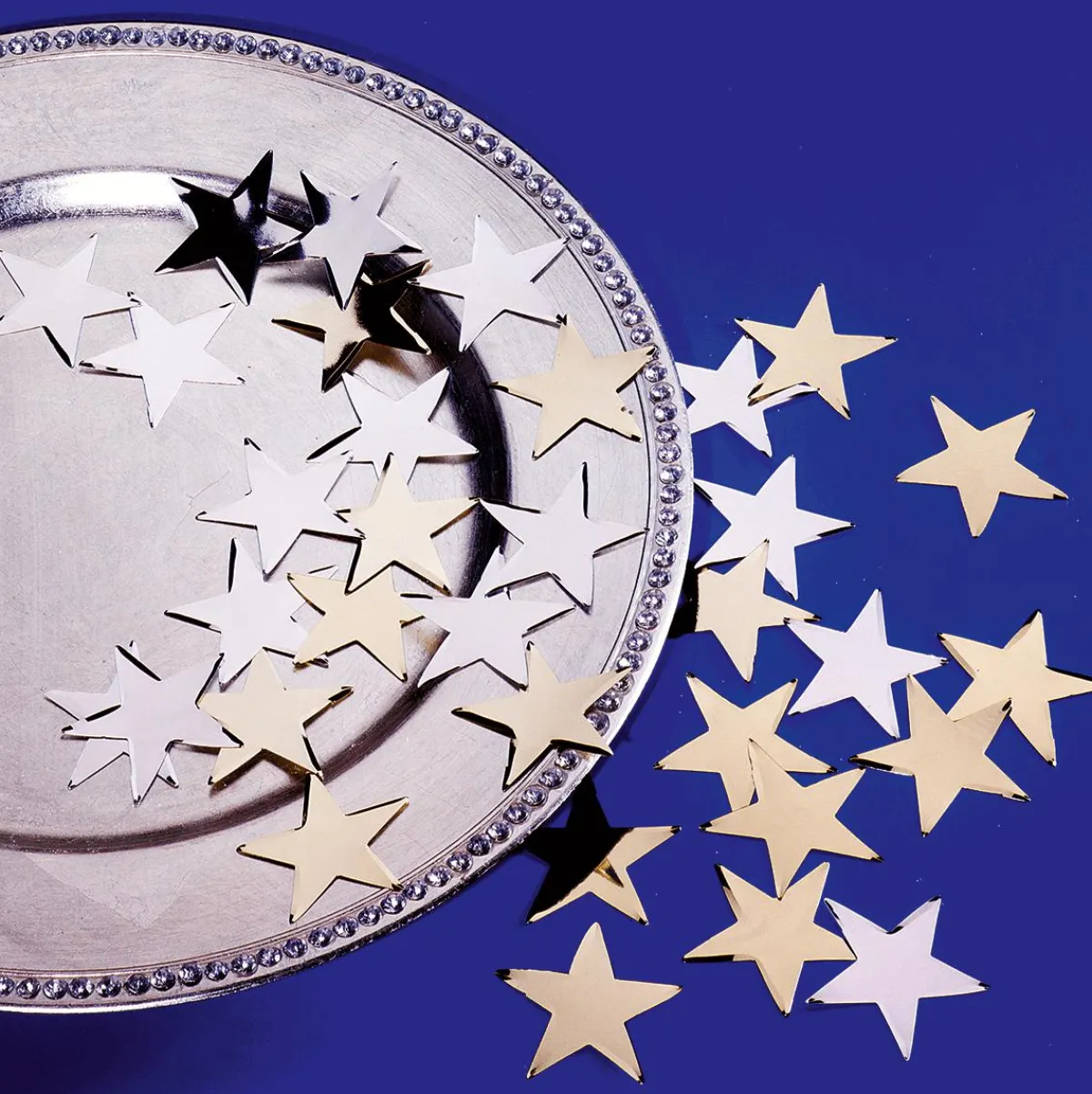 Decoración Dispersa|Estrella De Navidad>DecoWoerner Estrellas Decorativas Para Dispersar , Ø 10 Cm, 25 Piezas oro