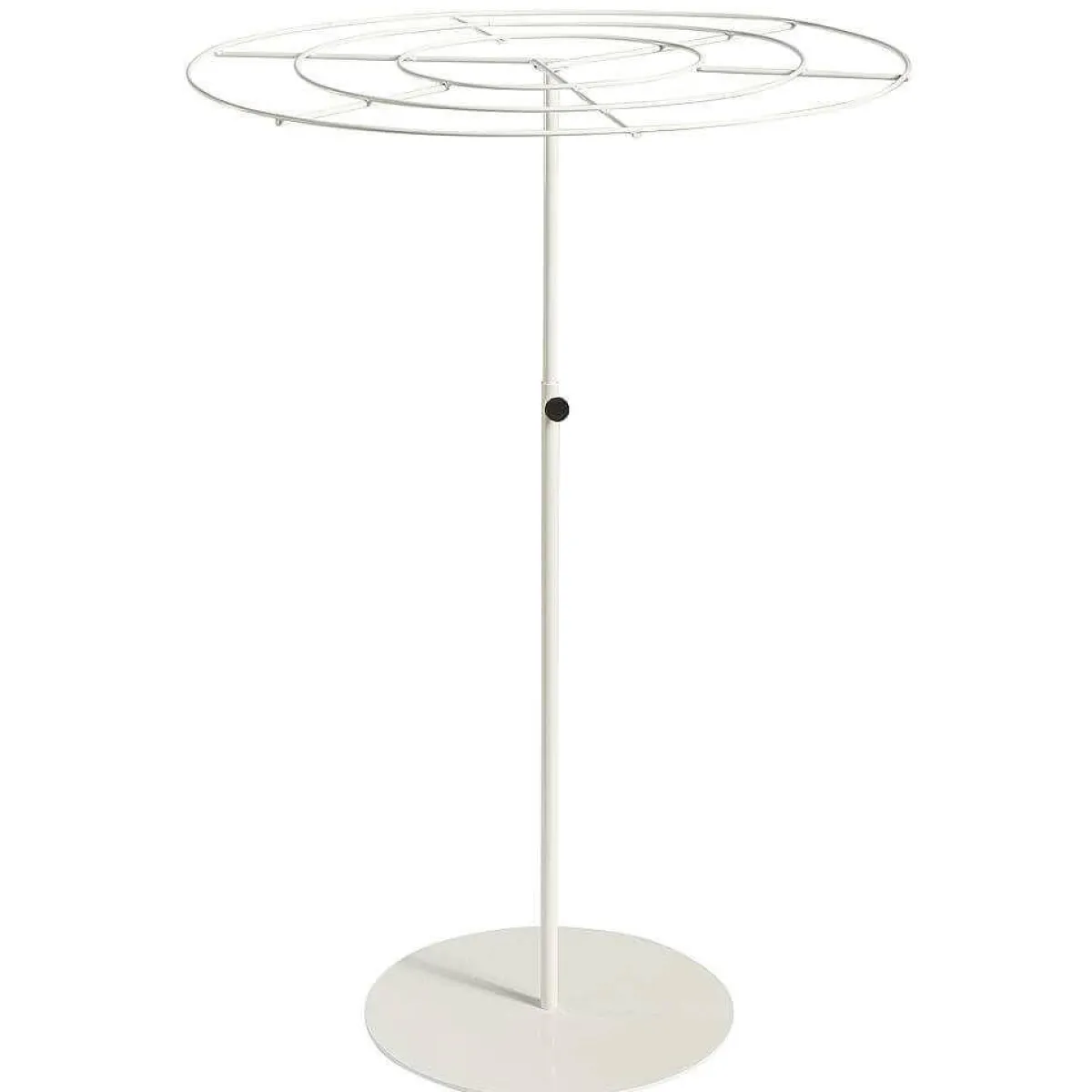 Ayudas Y Herramientas De Decoración>DecoWoerner Expositor De Anillo De Rejilla Ø 70 Cm blanco