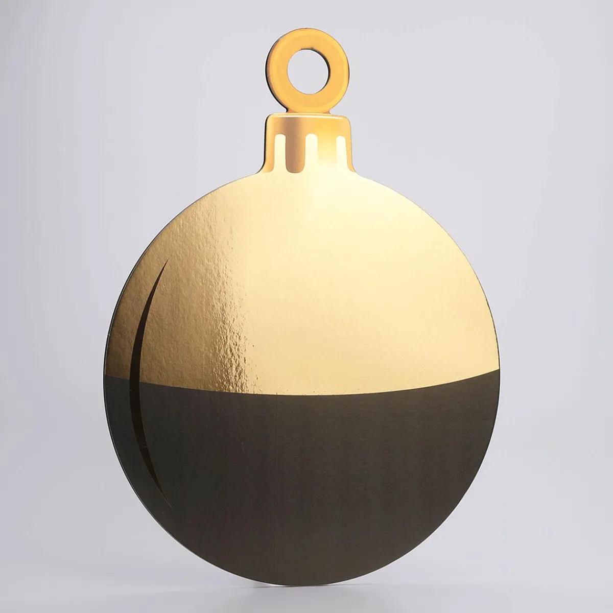 Decoración Navideña Xxl>DecoWoerner Expositor De Bolas De Navidad 51 X 67 Cm Oro negro