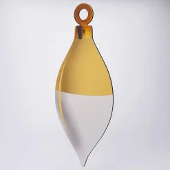 Decoración Navideña Xxl>DecoWoerner Expositor De Bolas De Navidad En Forma De Gota 37 X 81 Cm Oro blanco