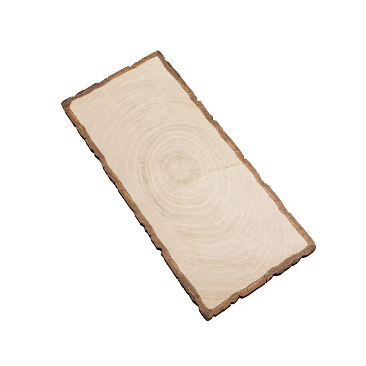 Expositores Para Tiendas|Decoración Temática>DecoWoerner Expositor De Discos De Madera Impresos 18 X 40 Cm marrón