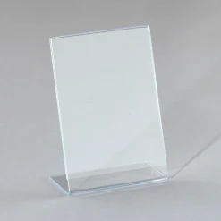 Carteles Y Señalización>DecoWoerner Expositor De Mesa, DIN A6, Formato Vertical transparente