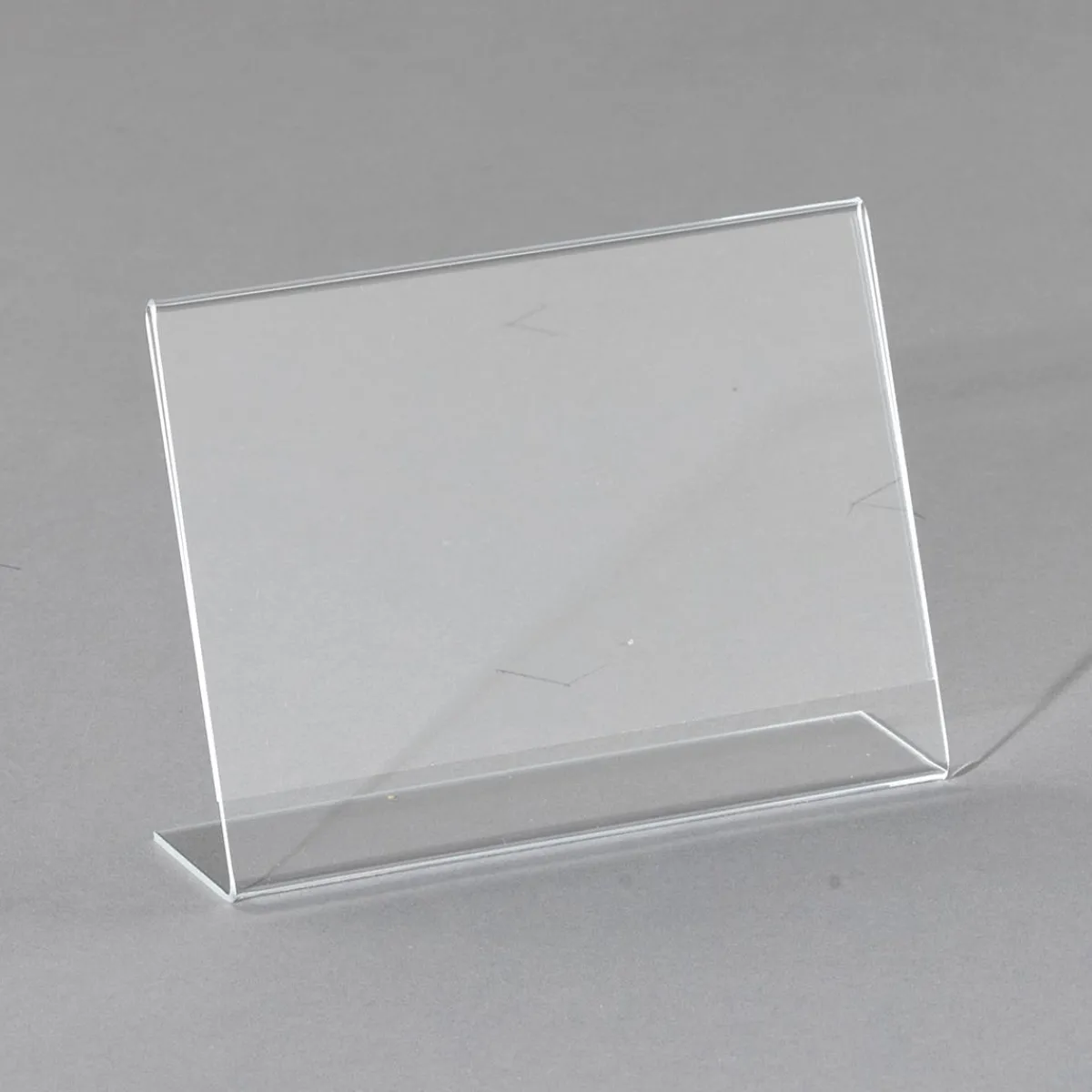 Carteles Y Señalización>DecoWoerner Expositor De Mesa, DIN A6, Formato Horizontal transparente
