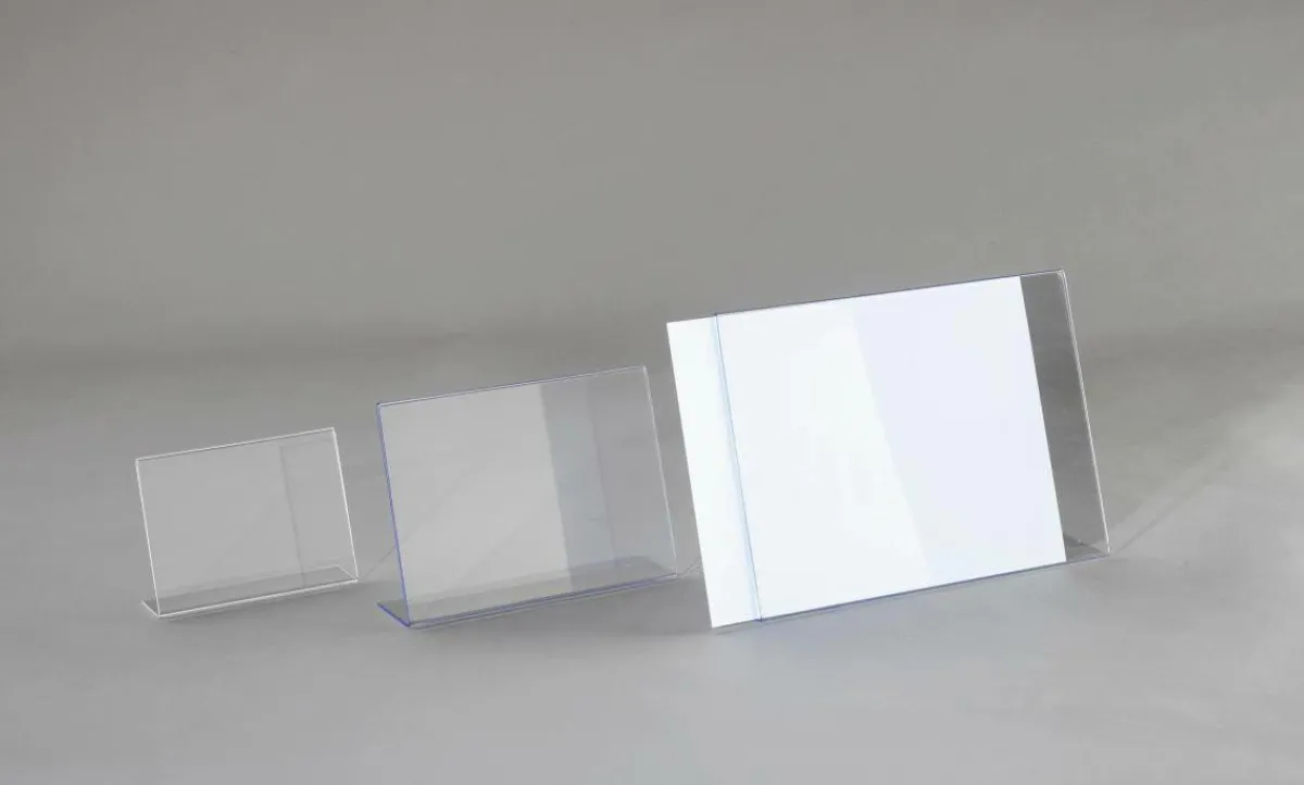 Carteles Y Señalización>DecoWoerner Expositor De Mesa, DIN A5, Formato Horizontal transparente