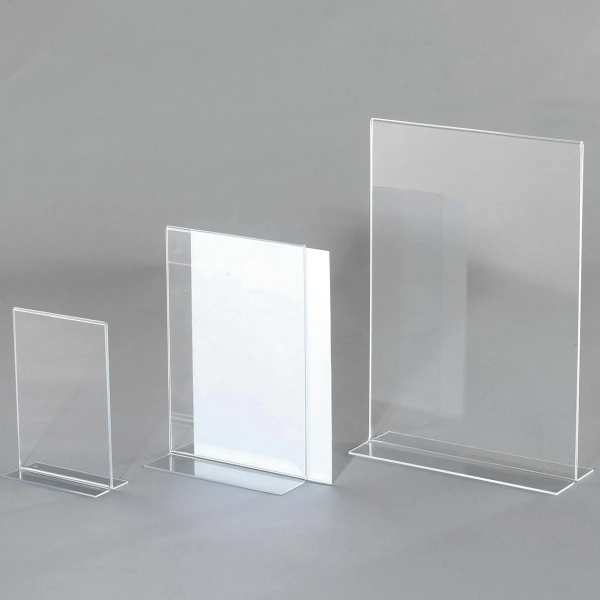 Carteles Y Señalización>DecoWoerner Expositor De Mesa, DIN A4, Formato Vertical transparente