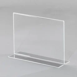 Carteles Y Señalización>DecoWoerner Expositor De Mesa, DIN A5, Formato Vertical transparente