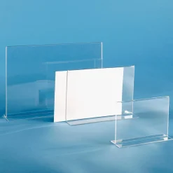 Carteles Y Señalización>DecoWoerner Expositor De Mesa, DIN A4, Formato Vertical transparente
