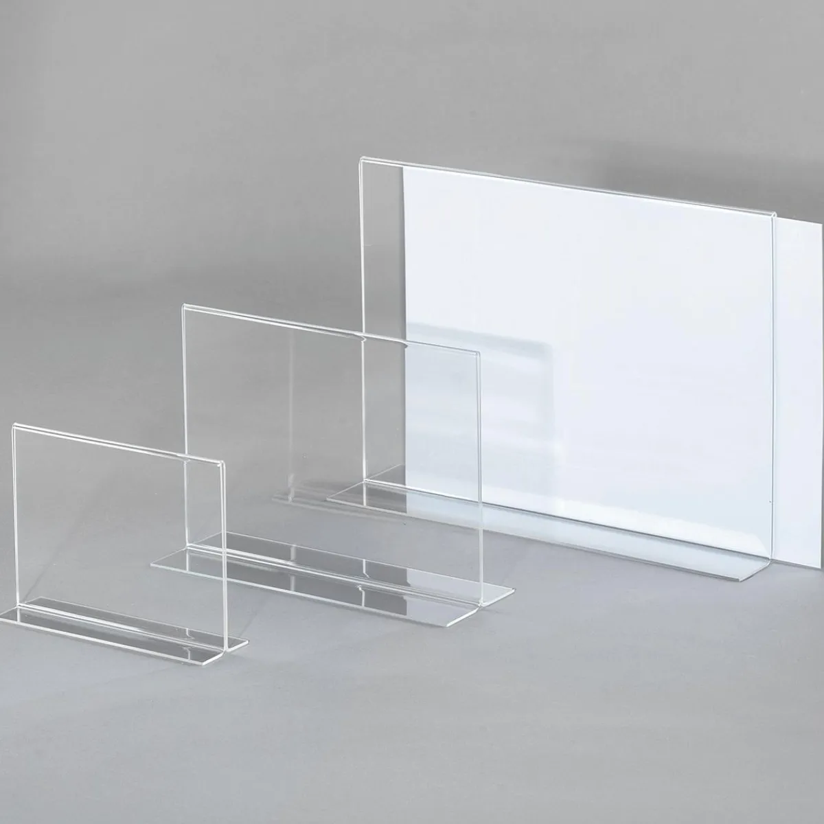 Carteles Y Señalización>DecoWoerner Expositor De Mesa, DIN A4, Formato Vertical transparente