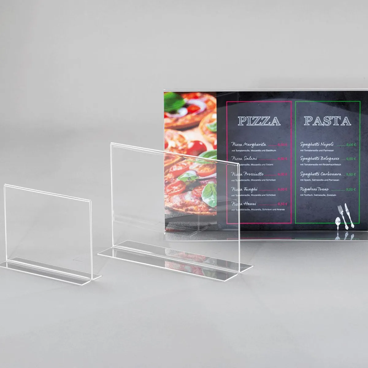 Carteles Y Señalización>DecoWoerner Expositor De Mesa, DIN A4, Formato Vertical transparente