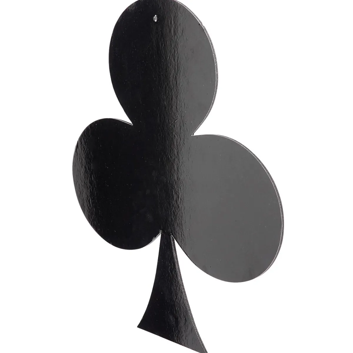 Decoración Temática>DecoWoerner Expositor Decorativo Color Del Naipe Trébol 50 X 47 Cm negro