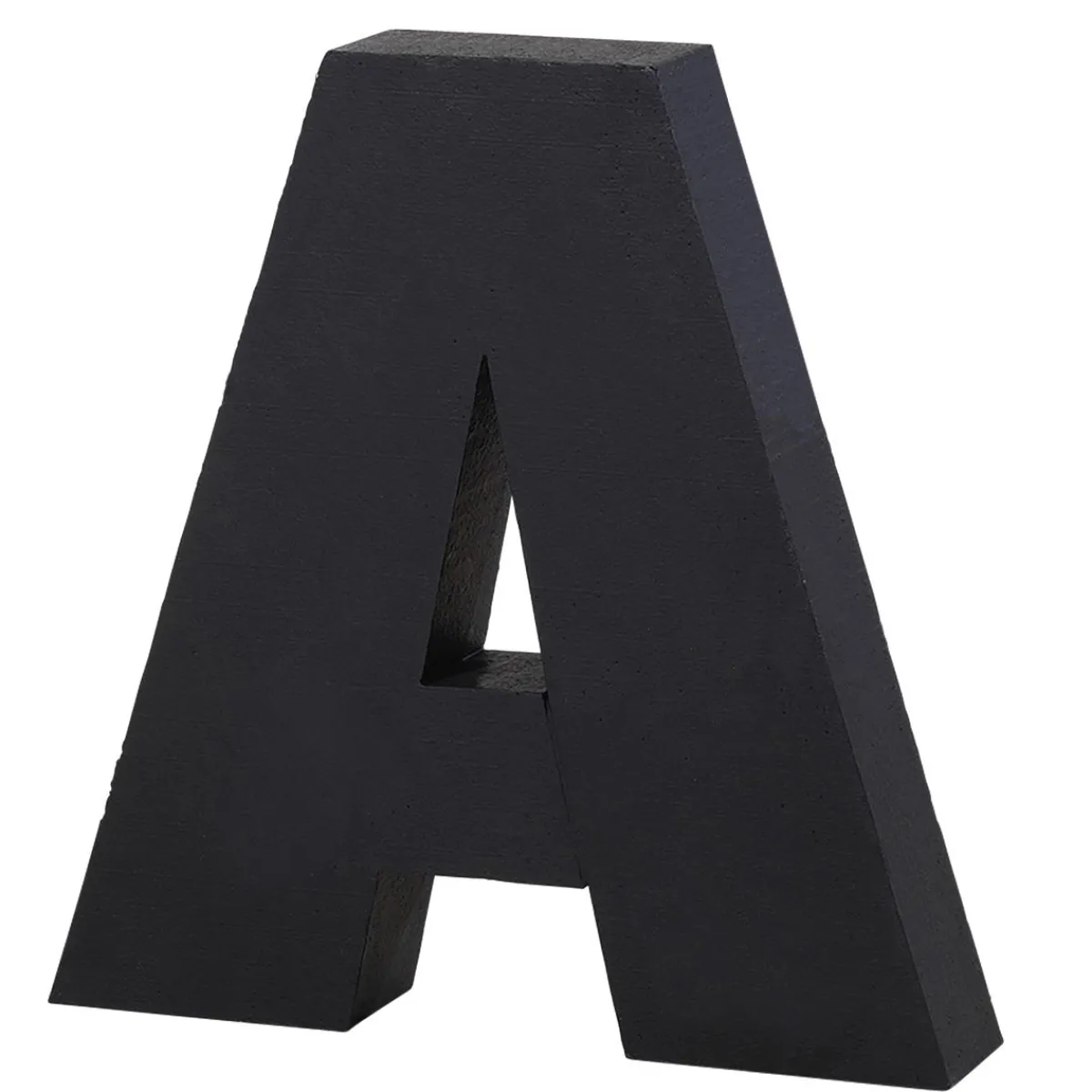 Decoración Temática>DecoWoerner Expositor Decorativo Letra A, Altura 50 Cm negro