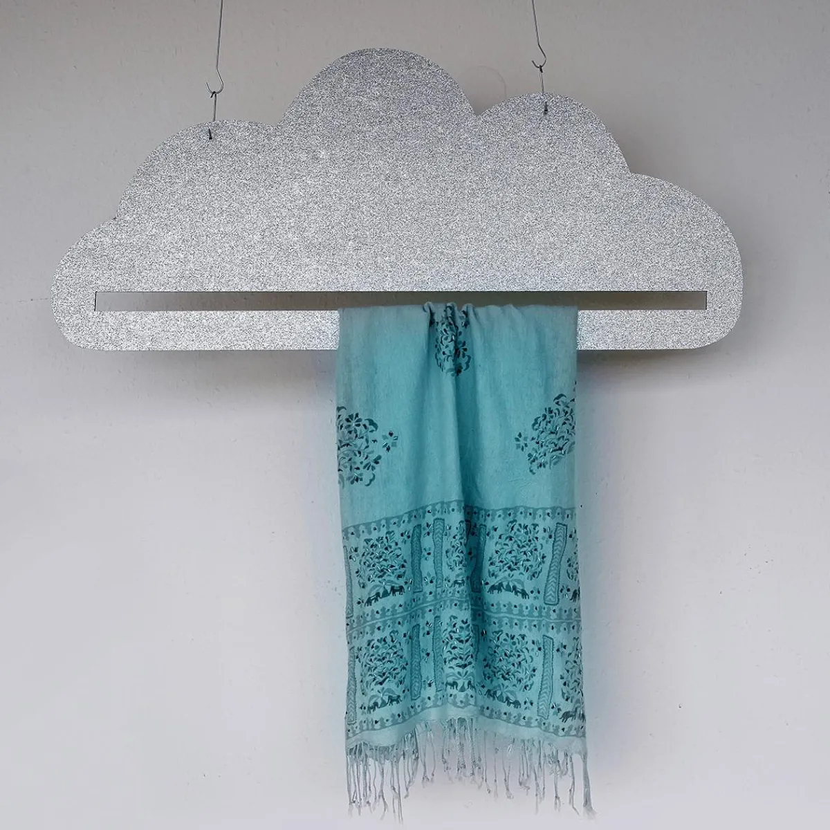 Decoración De Verano|Decoración De Primavera>DecoWoerner Expositor Decorativo Nube 95 Cm oro