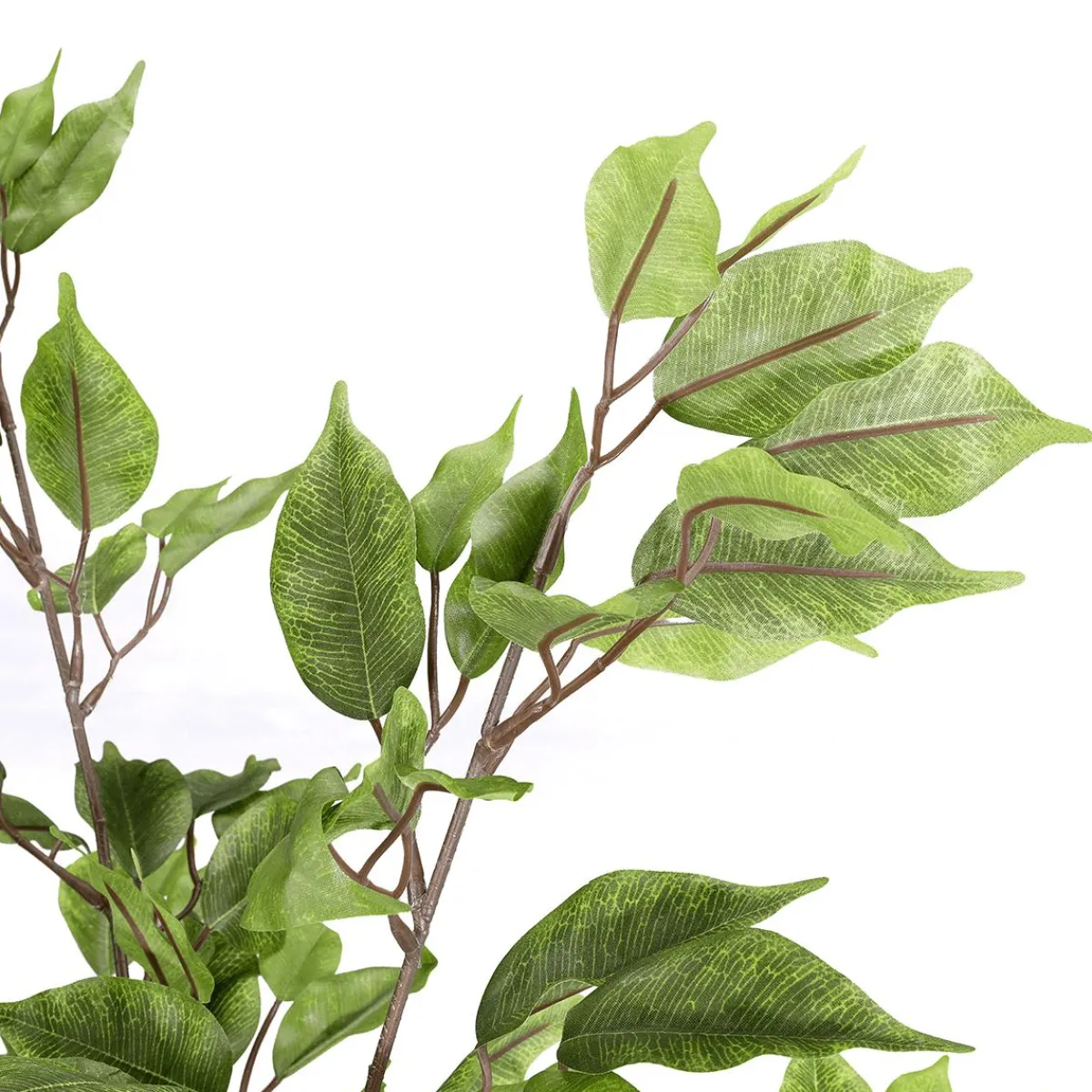Plantas Verdes|Plantas De Interior>DecoWoerner Ficus Artificial En Maceta verde