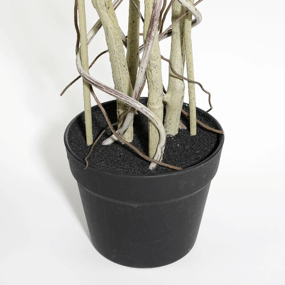 Plantas Verdes|Plantas De Interior>DecoWoerner Ficus Artificial En Maceta verde