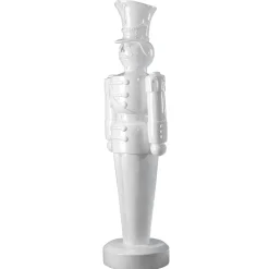 Decoración Navideña Xxl|Figuras De Navidad>DecoWoerner Figura De Soldado, 185 Cm blanco