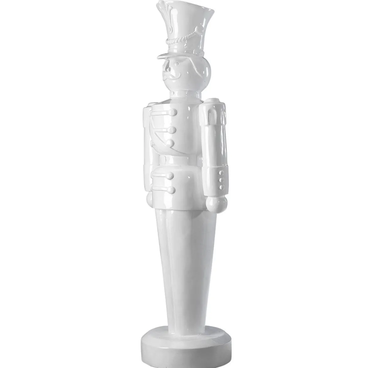 Decoración Navideña Xxl|Figuras De Navidad>DecoWoerner Figura De Soldado, 185 Cm blanco