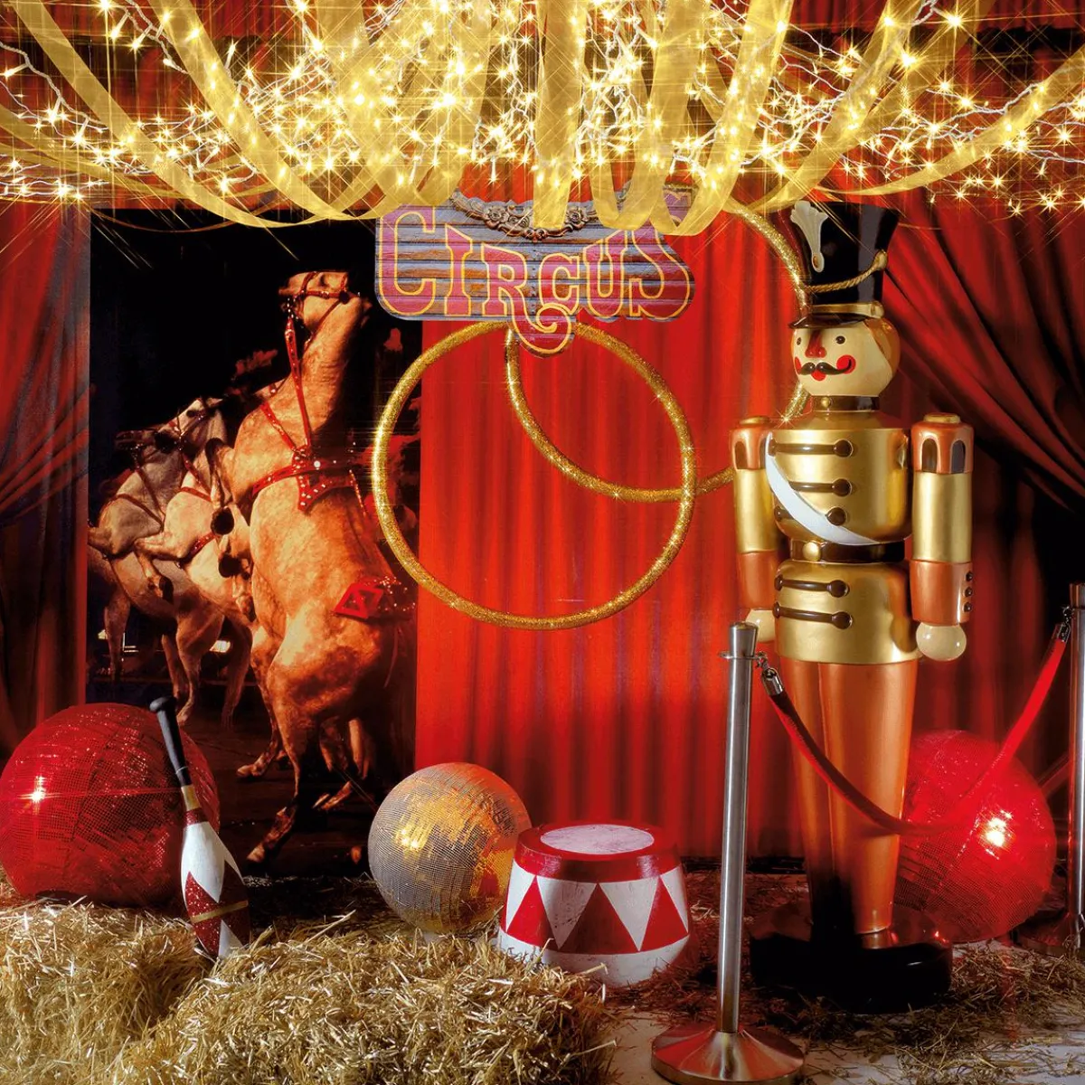 Decoración Navideña Xxl|Figuras De Navidad>DecoWoerner Figura De Soldado 185 Cm, Dorada-, Totalmente De Plástico marrón