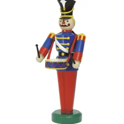 Decoración Navideña Xxl|Figuras De Navidad>DecoWoerner Figura De Soldado Con Tambor, 185 Cm multicolor