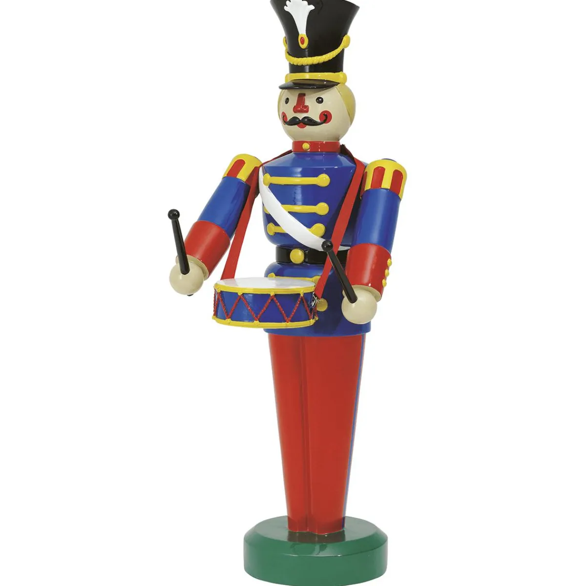 Decoración Navideña Xxl|Figuras De Navidad>DecoWoerner Figura De Soldado Con Tambor, 185 Cm multicolor