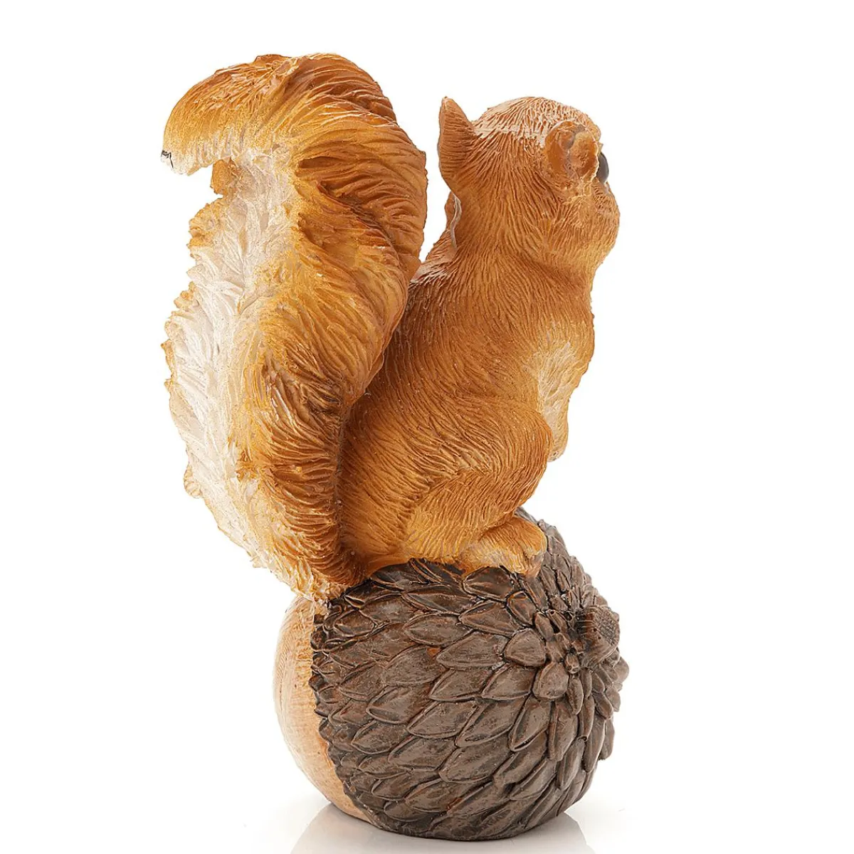 Decoración De Animales>DecoWoerner Figura Decorativa Ardilla Con Bellota 13 X 9 X 6 Cm (alto X Ancho X Fondo) marrón
