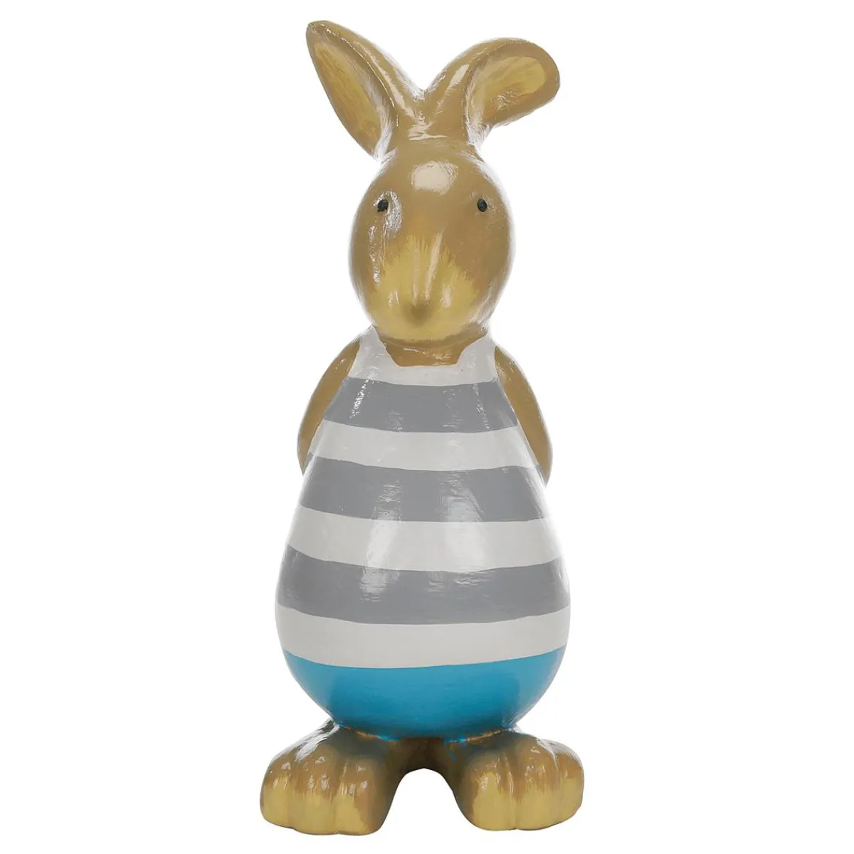 Decoración De Animales|Decoración De Pascua>DecoWoerner Figura Decorativa Conejo De Pascua , 39 Cm azul