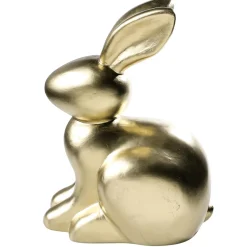 Decoración De Animales|Decoración De Pascua>DecoWoerner Figura Decorativa Conejo De Pascua Dorado, 50 Cm oro