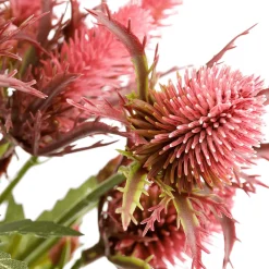 Decoración De Otoño|Flores Artificiales>DecoWoerner Flor Artificial Rama De Cardo , 68 Cm De Largo rojo