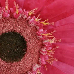 Decoración De Primavera|Cabezas De Flores Artificiales>DecoWoerner Flor De Gerbera Gigante Artificial, Ø 45 Cm, Color Fucsia rosa