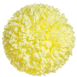 Decoración Temática|Decoración De Primavera>DecoWoerner Flor De Pompón, Ø 25 Cm, Amarilla amarillo