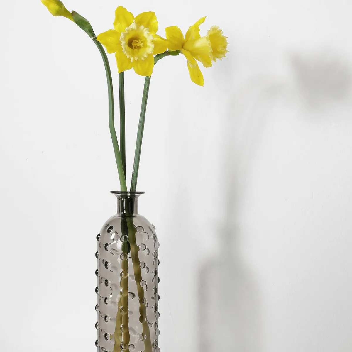 Decoración De Otoño|Flores Artificiales>DecoWoerner Flores Artificiales, Ramo De Narcisos 3 Piezas, 52 Cm amarillo