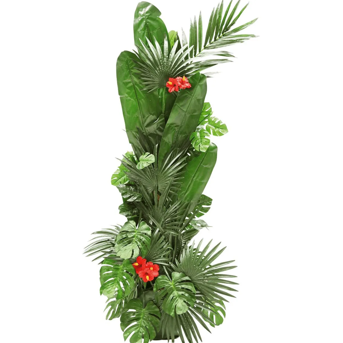 Decoración De Verano|Hojas>DecoWoerner Fronda De Areca Gigante Decorativa, Longitud 180 Cm verde
