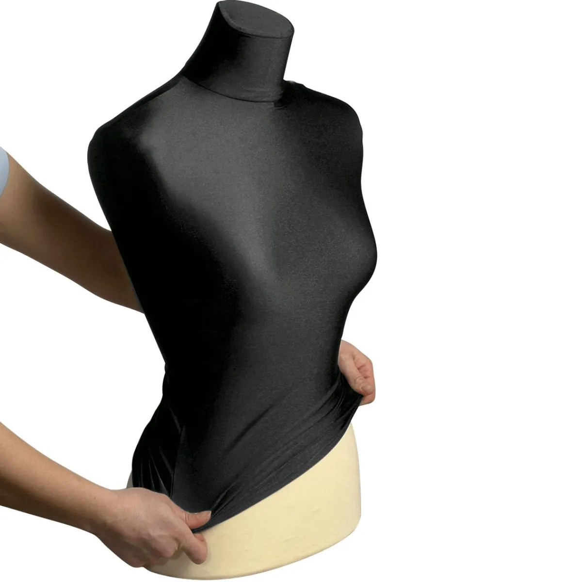 Bustos De Costura>DecoWoerner Funda De Recambio Para Bustos De Sastre De Señora, Color negro