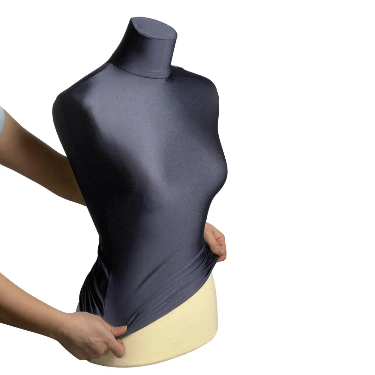 Bustos De Costura>DecoWoerner Funda De Recambio Para Maniquís De Costura De Mujer, Color Antracita Gris