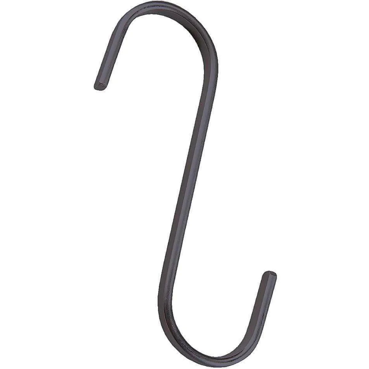 Perchas|Ayudas Y Herramientas De Decoración>DecoWoerner Gancho En Forma De S, Longitud 12 Cm, Percha Antracita Mate negro