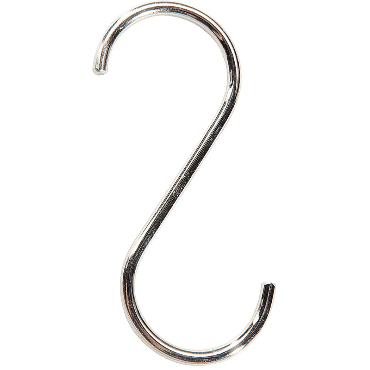 Perchas|Ayudas Y Herramientas De Decoración>DecoWoerner Gancho Para Abrigo En Forma De S, Longitud 12 Cm plata