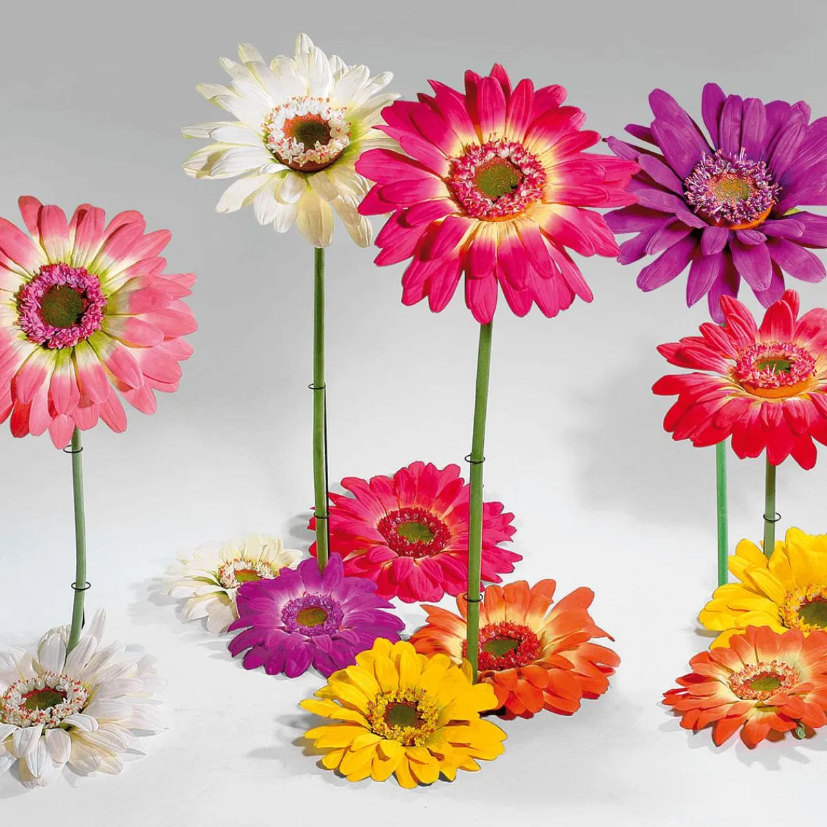 Decoración De Primavera|Flores Artificiales>DecoWoerner Gerbera Gigante Artificial , 120 Cm rosa
