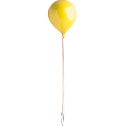 Decoración Temática|Decoración De Primavera>DecoWoerner Globo De Plástico Amarillo Ø 28 Cm