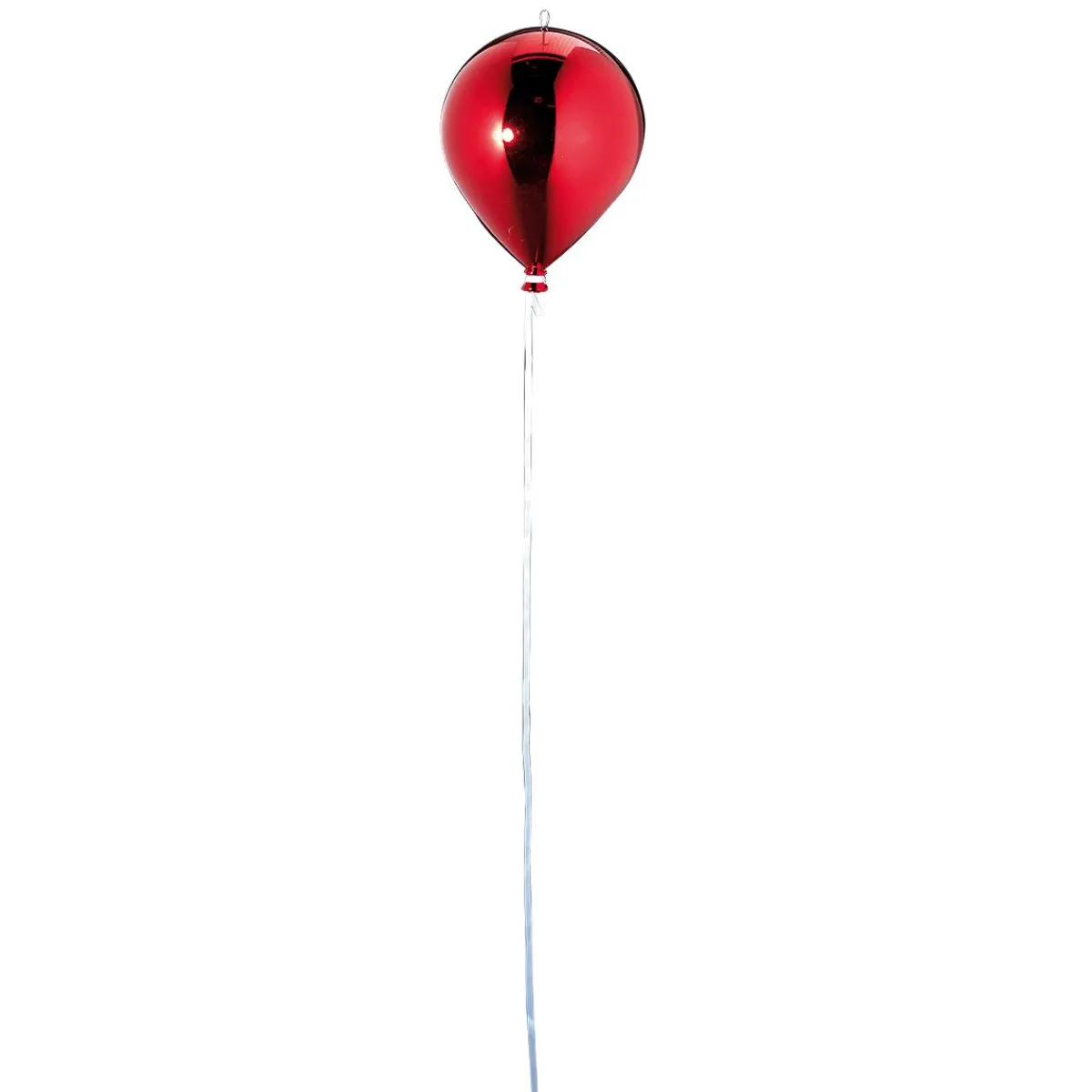 Decoración Temática|Decoración De Primavera>DecoWoerner Globo De Plástico Metálico Ø 20 Cm rojo