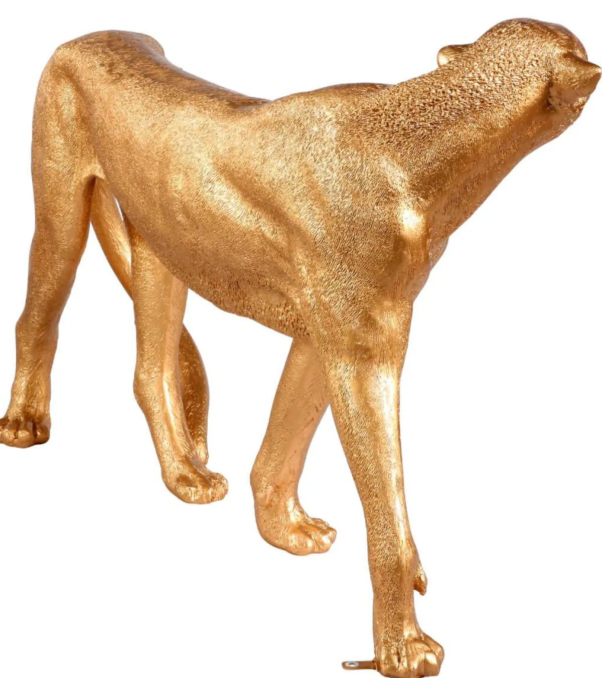 Decoración De Animales>DecoWoerner Guepardo Dorado De 110 Cm Sin Manchas oro