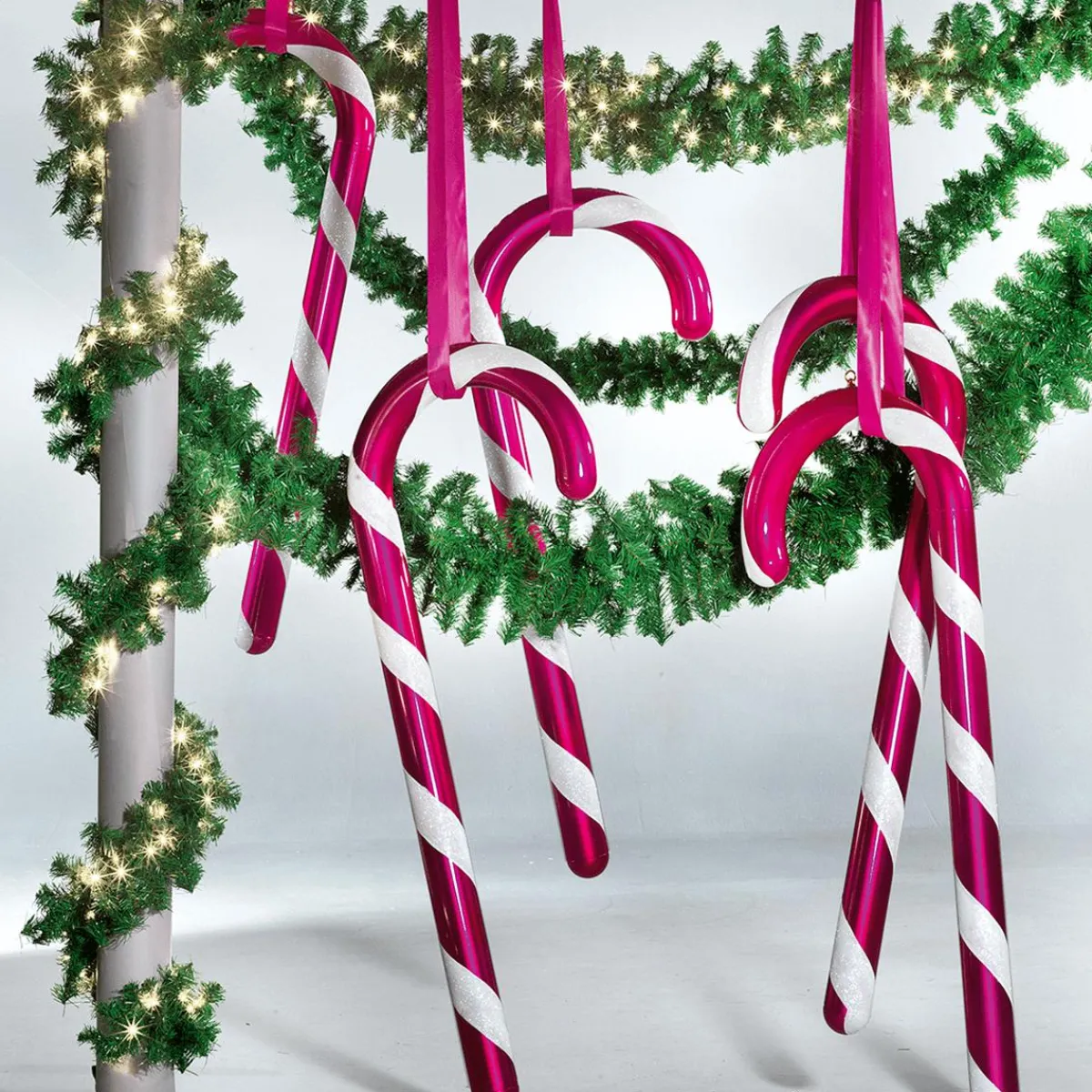 Guirnaldas De Navidad>DecoWoerner Guirnalda De Abeto Basic 270 Cm, Ø 17 Cm verde