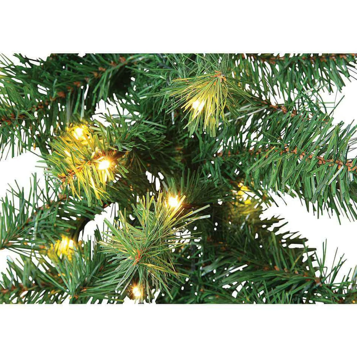 Guirnaldas De Navidad>DecoWoerner Guirnalda De Abeto Basic, LED, 270 Cm, Ø 17 Cm verde