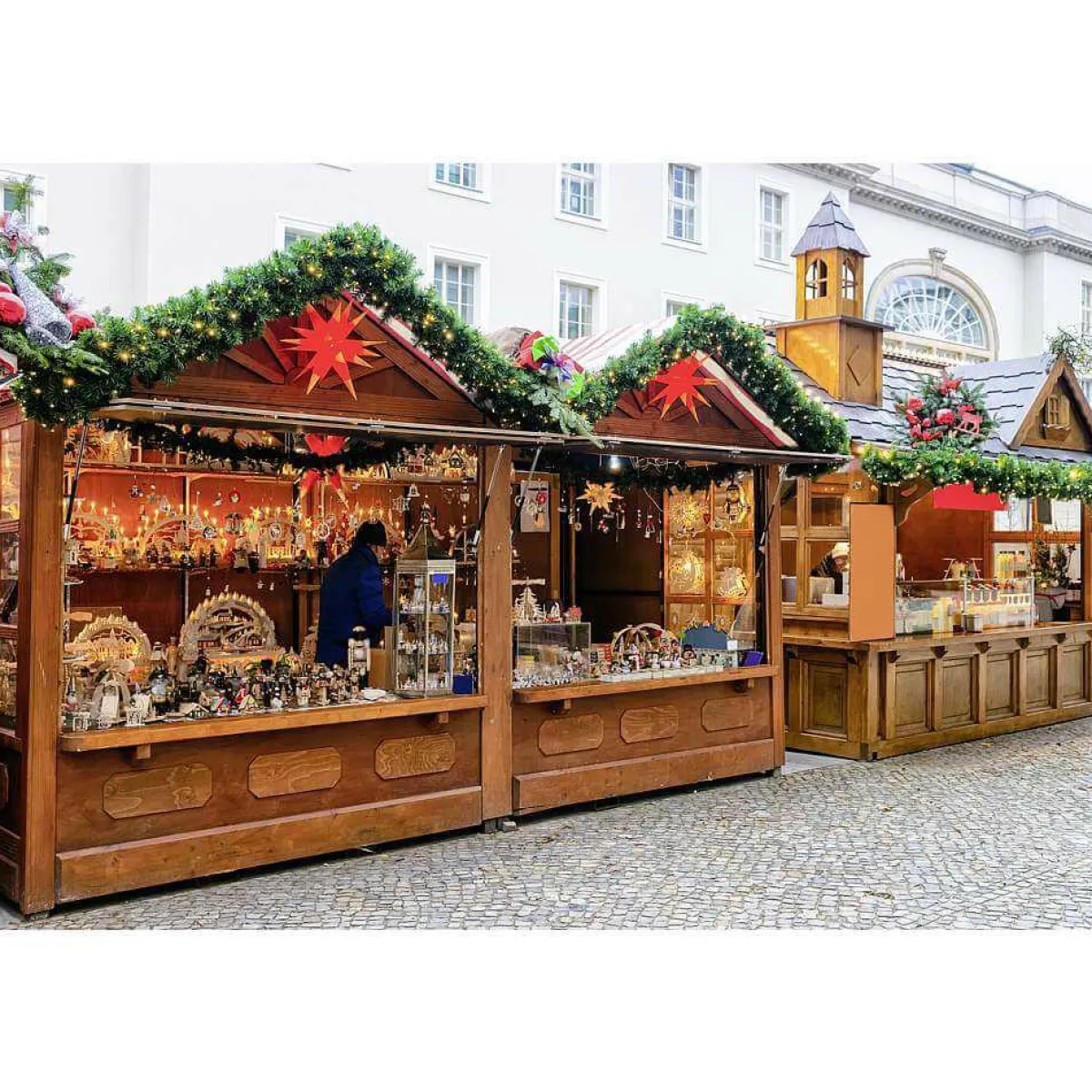 Guirnaldas De Navidad>DecoWoerner Guirnalda De Abeto Deluxe, LED, 270 Cm, Ø 25 Cm verde
