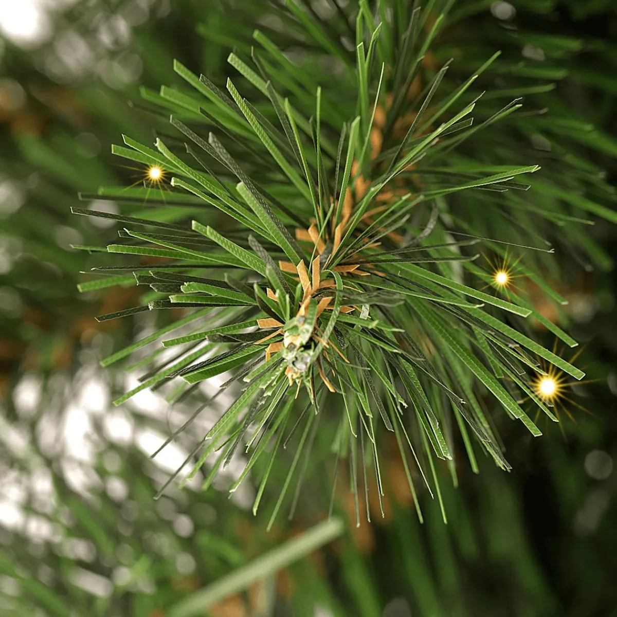 Guirnaldas De Navidad>DecoWoerner Guirnalda De Abeto Deluxe, LED, 270 Cm, Ø 30 Cm verde