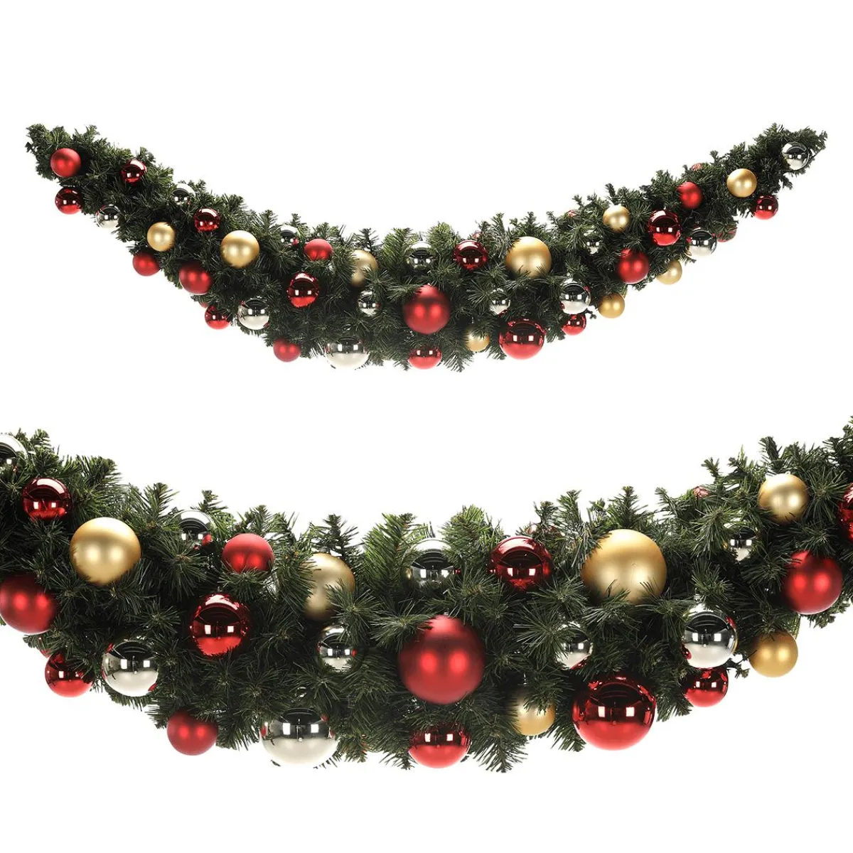 Guirnaldas De Navidad>DecoWoerner Guirnalda De Abeto Fácon 180 Cm, Ø 35 Cm verde