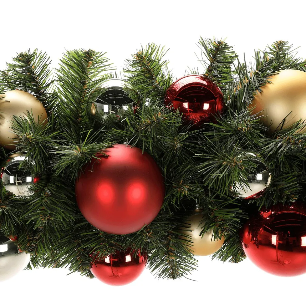 Guirnaldas De Navidad>DecoWoerner Guirnalda De Abeto Fácon 180 Cm, Ø 35 Cm verde