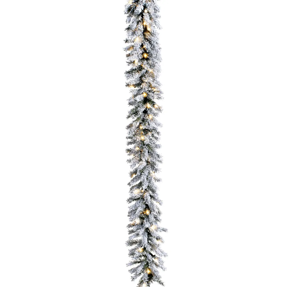 Guirnaldas De Navidad>DecoWoerner Guirnalda De Abetos Con LED IP 20, 270 Cm blanco